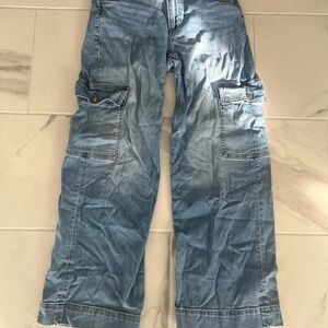 American Eagle Light Blue Stretch Jeans